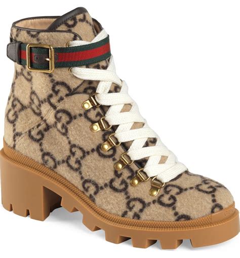 Gucci monogram boots price